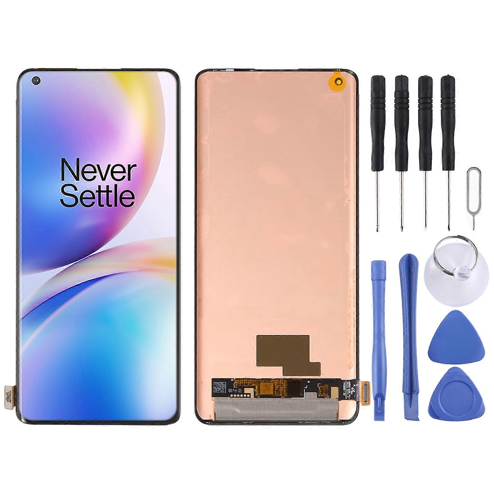 Οθόνη LCD AMOLED για OnePlus 8 Pro με Digitizer Full Assembly (Μαύρο)