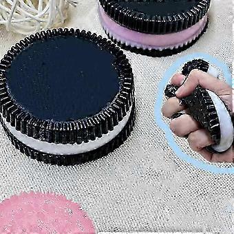 Big Oreo Keks Kneifspielzeug Mochi Taba Stressabbau Spielzeug Rosa Sandwich
