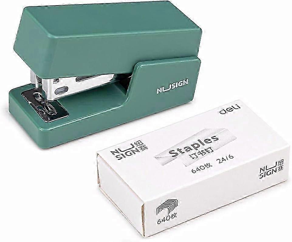 Mini Stapler Machine with Staples 24/6 26/6 Samll Fashion Paper