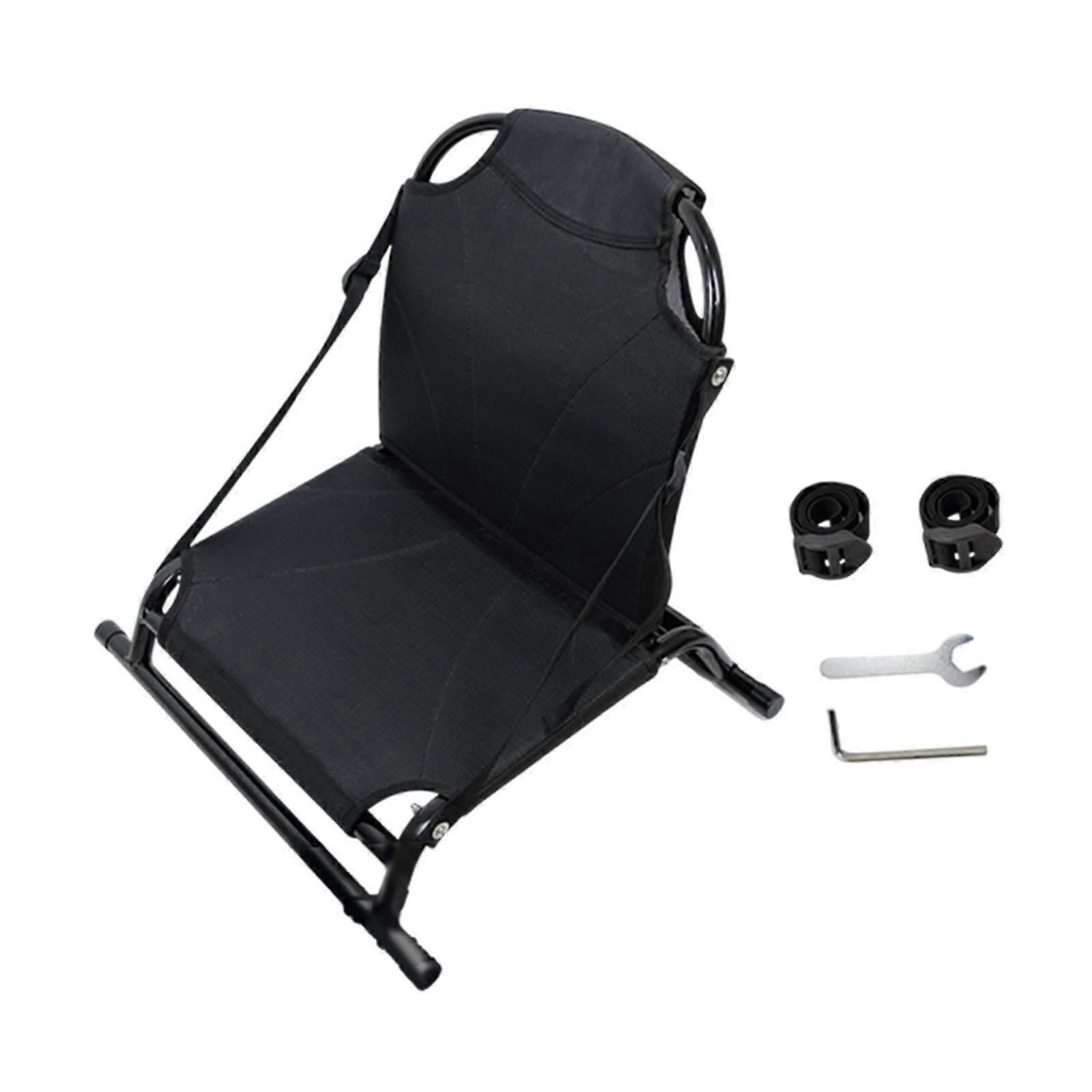 Folding Kayak Seat Portable Canoe Backrest Seat for Travel Fishing Boat