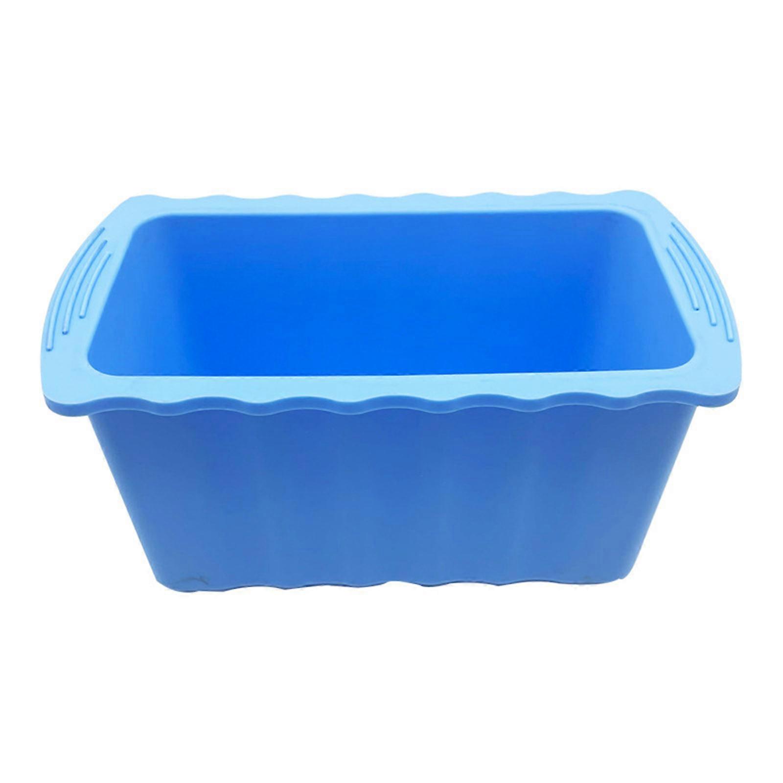 Large Ice Cube Maker Rectangular Ice Cube Moulds Flexible DIY Ice Tray Kitchen Accessories Silicone Ice Maker for Wine  L