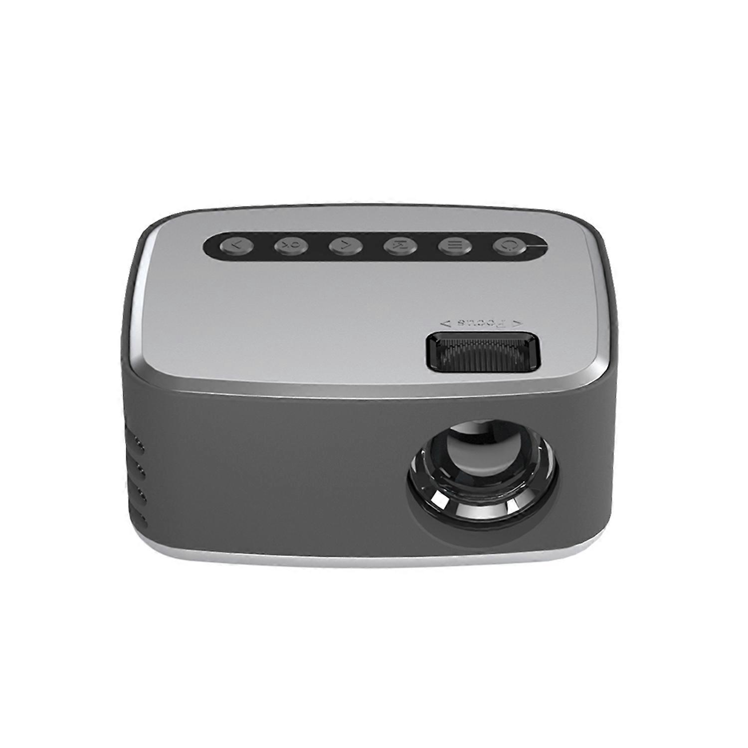 T20 320x240 400 Lumens Basic Version Portable Home Theater LED HD Digital Projector EU Plug, Basic Version