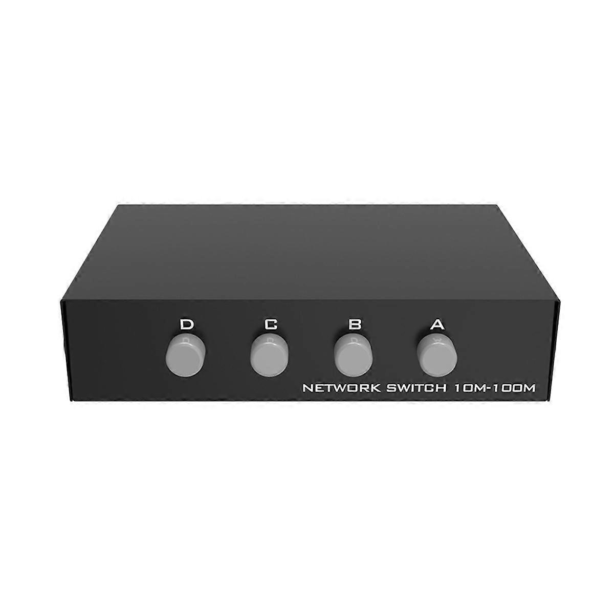 4 in 1 Out 100/1000Mbps Mini Gigabit Network Switch 5 Port Ethernet Switch Internet Splitter Deskto