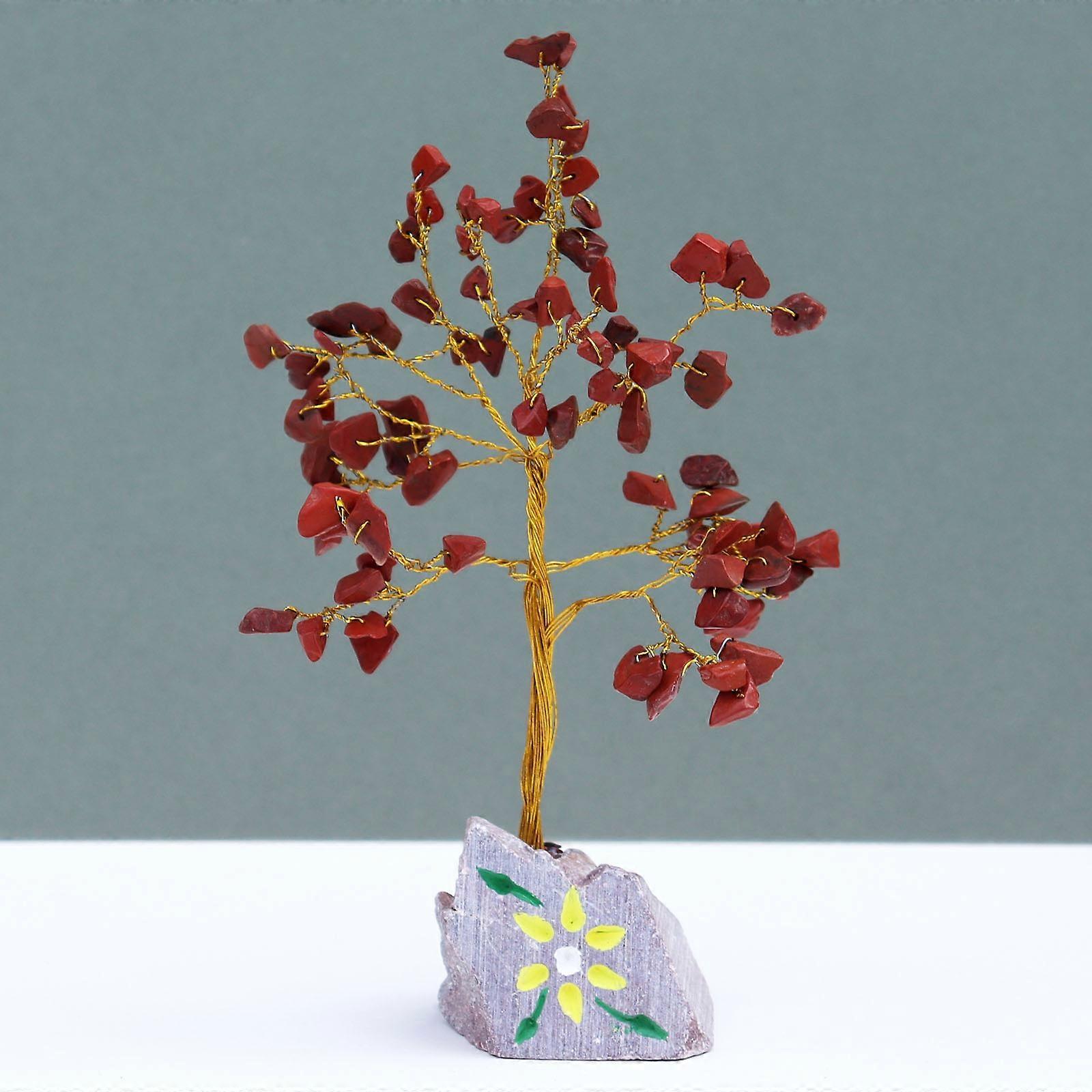 Indian Gemstone Trees Red Jasper 80 Stone