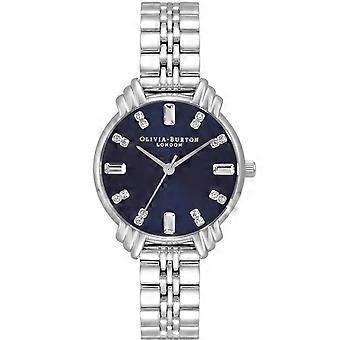 Art deco Women's Analog Quartz Watch with Stainless Steel Bracelet OB16DC01