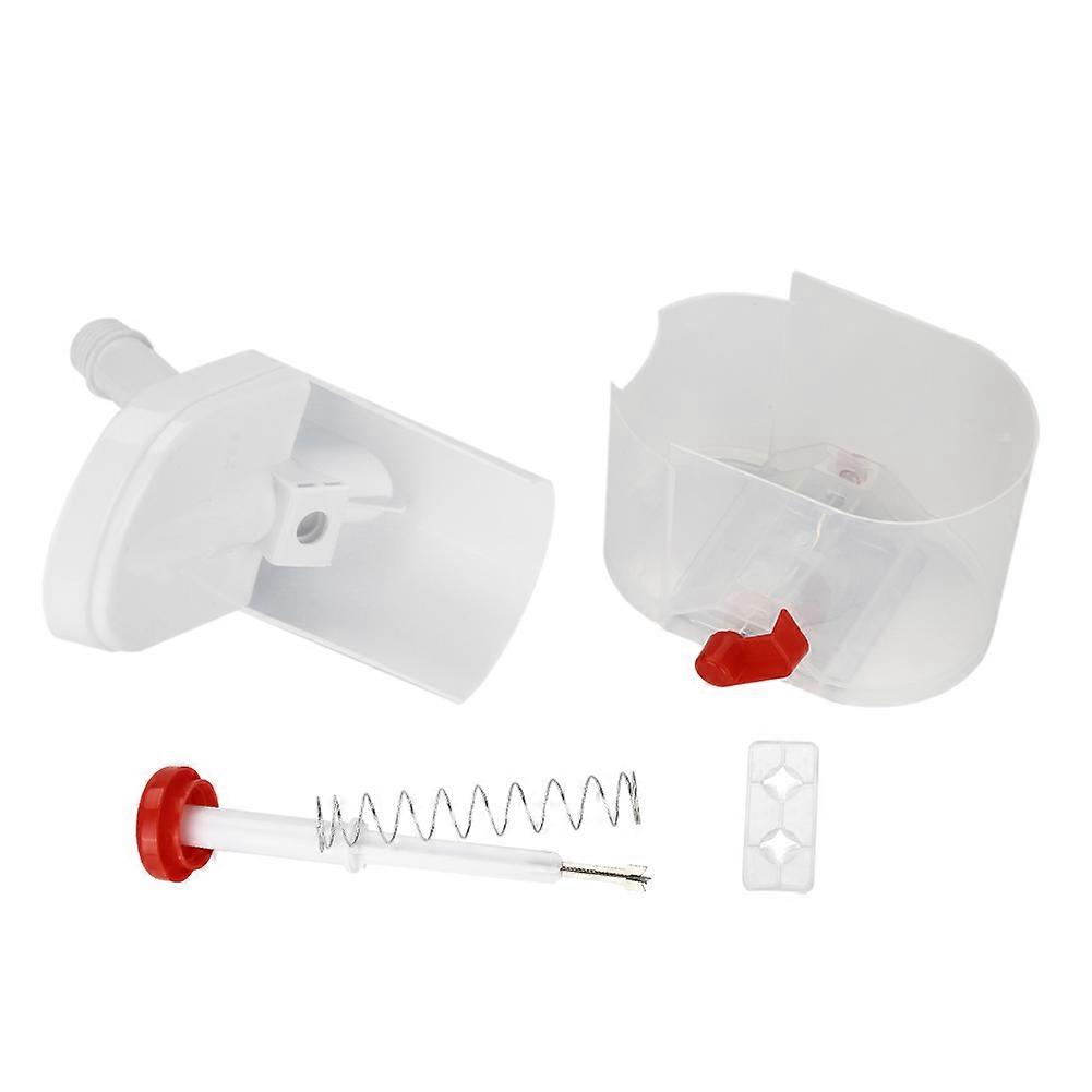 Plastic Cherry Pit Grape Seed Removal Tool with Container Home Travel Fruit Gadget