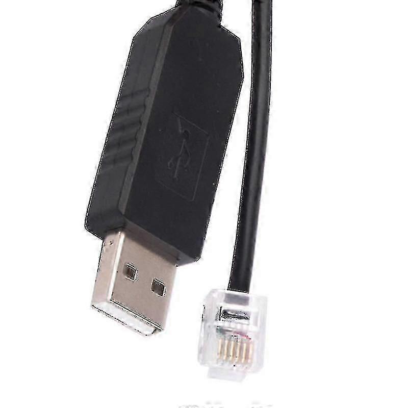 Usb To Rj11 Rj12 6p4c Adapter Serial Control Cable Eqmod Cable For Az- Mount Pc Connect For Hand Co
