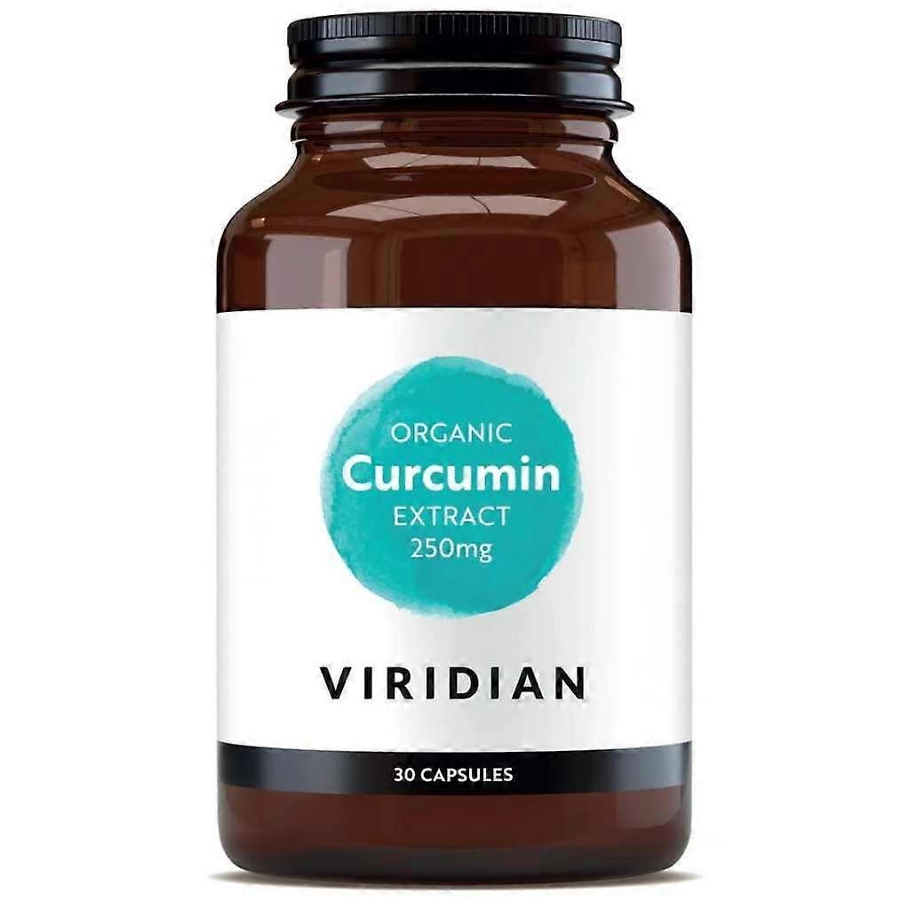 Viridian Curcumin Extract 250mg Capsules 30 (948)