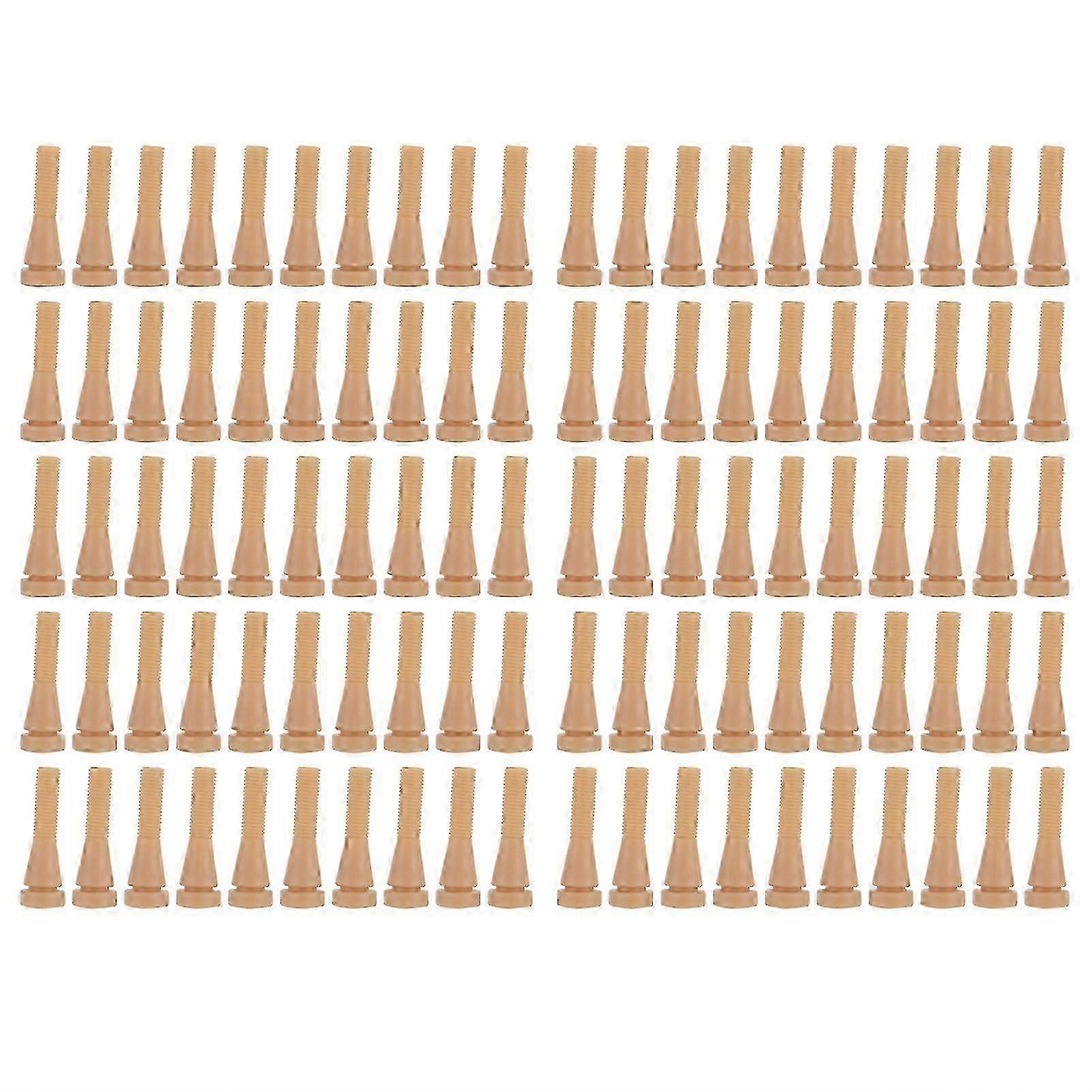 100PCS Volaille Plumeuse Machine Picker Bâton D’épilation En Caoutchouc Remplacement Pour Canards Poulet OiesRose Jaunâtre NO.066 GGZG 2024