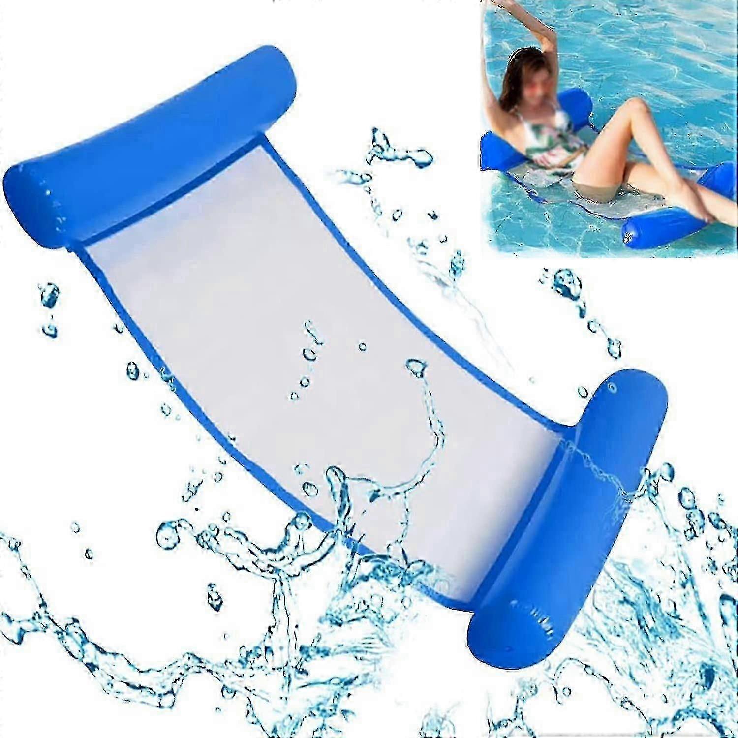 Water Inflatable Hammock, Reclining Floating Day Bed, Pool Buoy Inflatable Bed 4