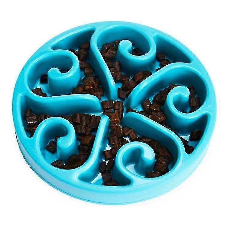 Slow Feeder Dog Bowl,Slow Eating Dog Bowl for Medium Dogs,Pet Fun Puzzle Slow Feed Interactive Bloat Stop Dog Food Bowl,1pc