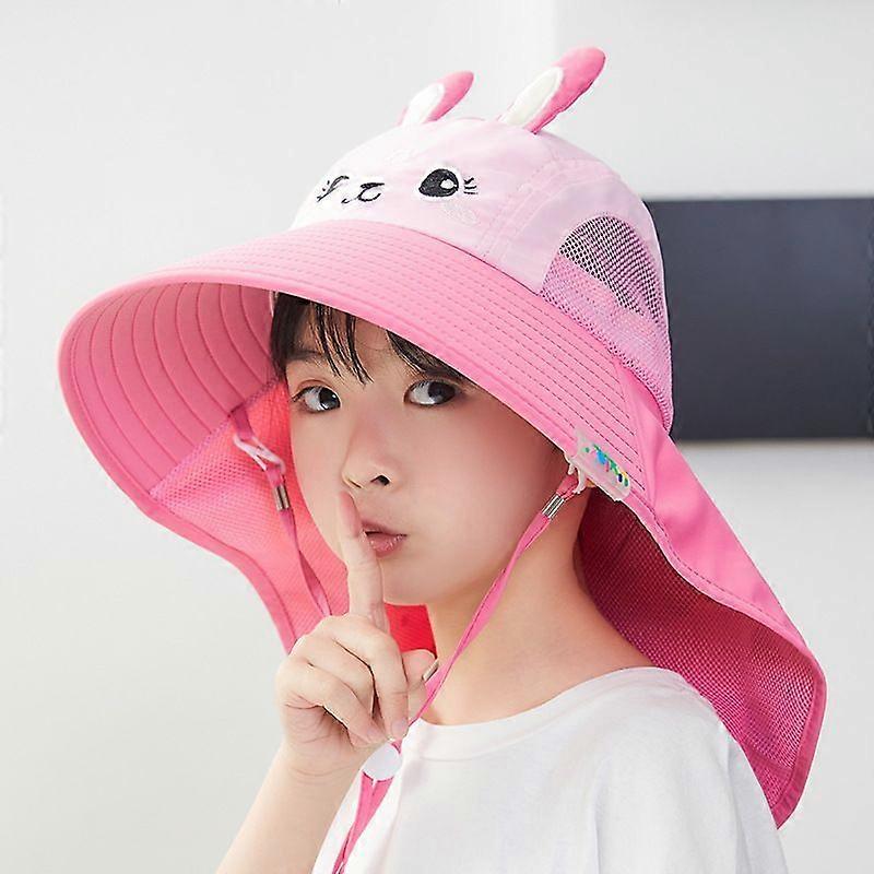 Barn solhatt Bred Brim Upf 2000 Sunshade Skyddshatt