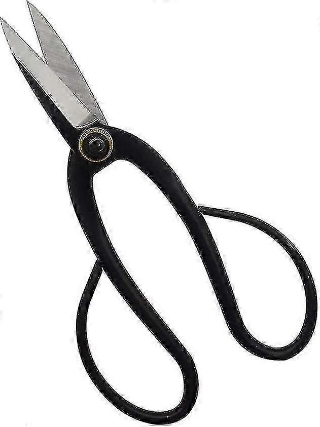 Slim Bonsai Scissors Indoor Gardening Tools Pruning Shears Steels Blac