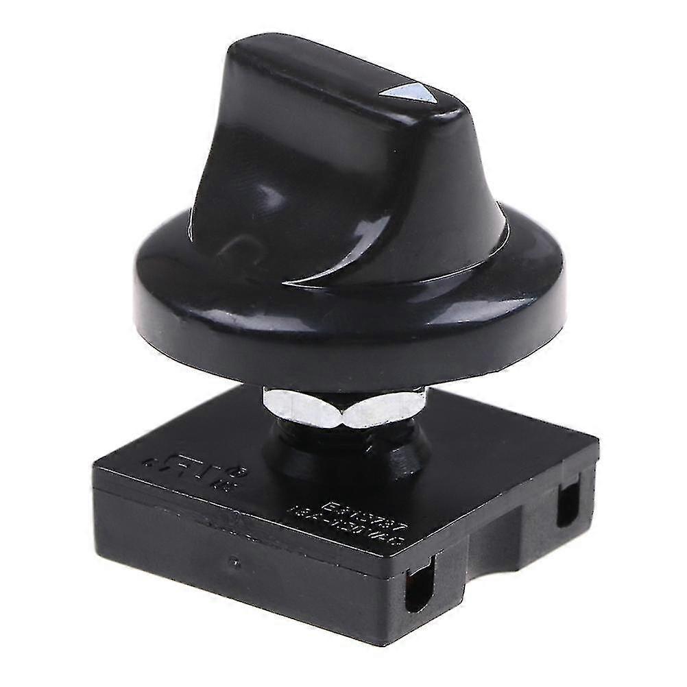 3-Speed Rotary Fan Switch Governor Knob 13A 120-250V Speed Selector Control