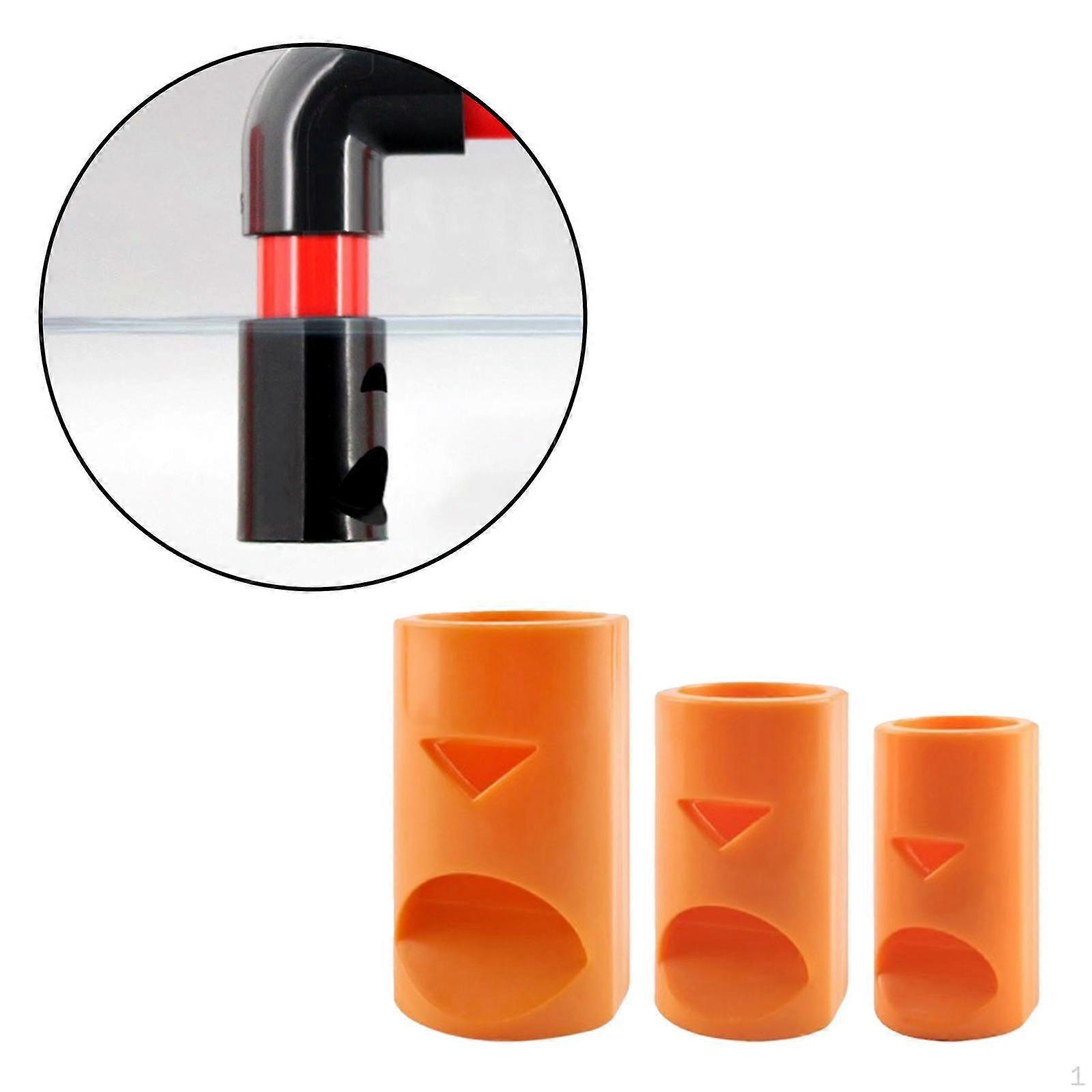 Aquarium Slow Flow Water Outlet Control Outlets Anti Siphon Easy to Install Reducer