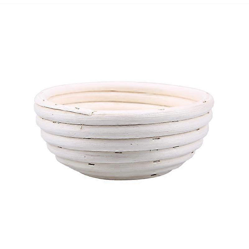 WCIC New Rattan Basket Pastry Storage Basket Tray Home Storage