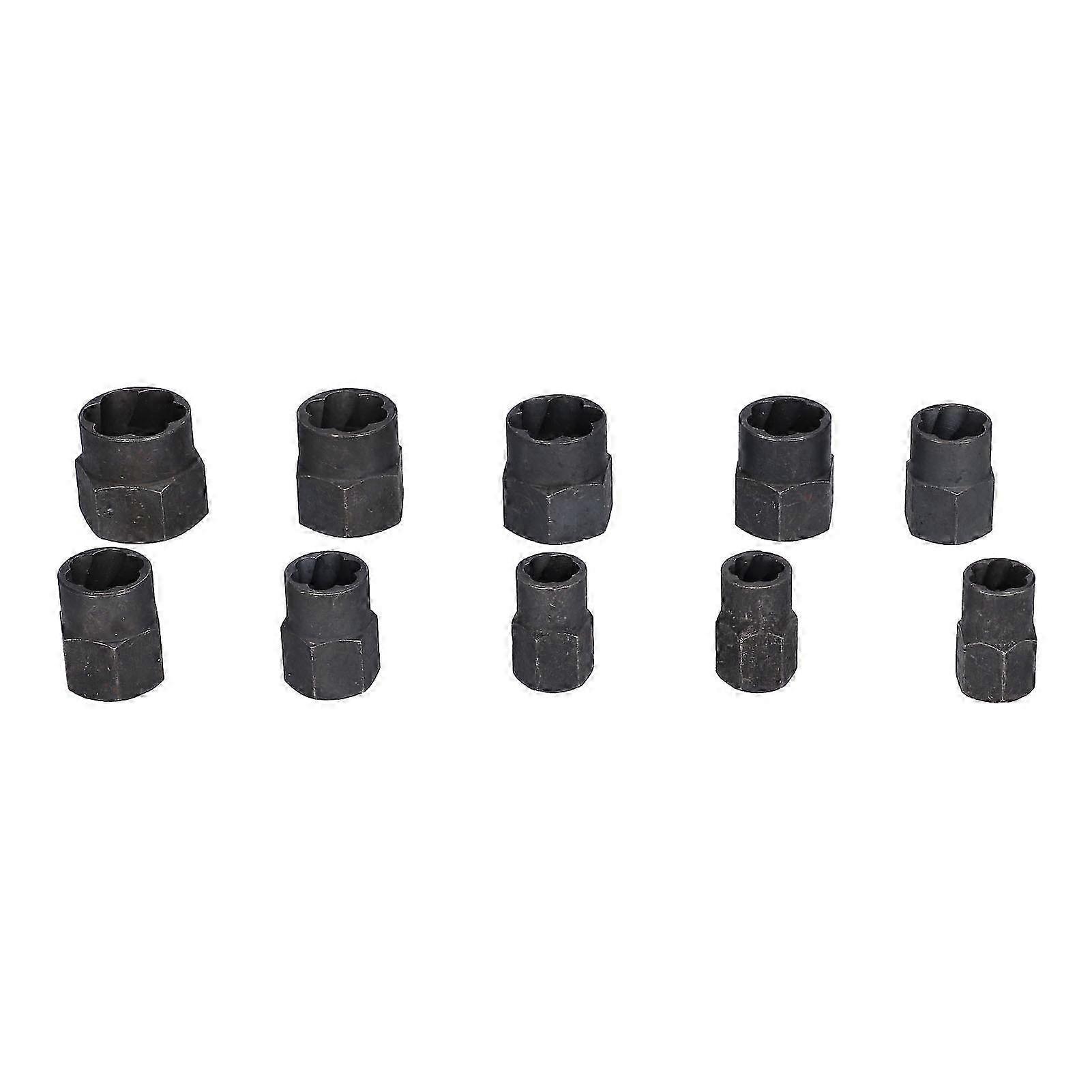 10Pcs Broken Nut Extractor Hex Remover Disassembling Tool Industrial Accessories for RepairingHigh Style