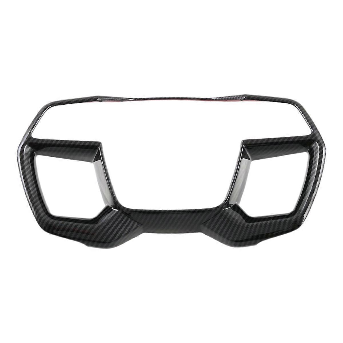 For J100 2022-2025 Car Steering Wheel Trim Cover Trim Accessories Carbon Fiber Color