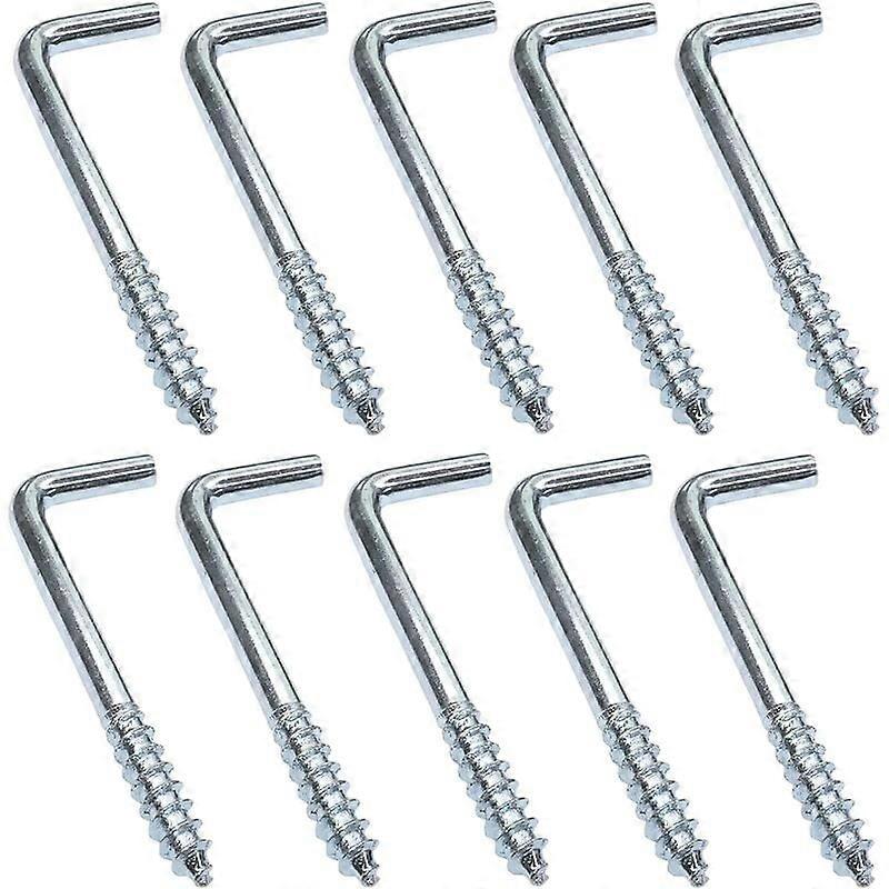 Square Bend Hook, Anti-Rust And Anti-Corrosion Spiral L-Shaped Hooks, Galvanized Surface Ensures Reliable Performance For Various Projects
