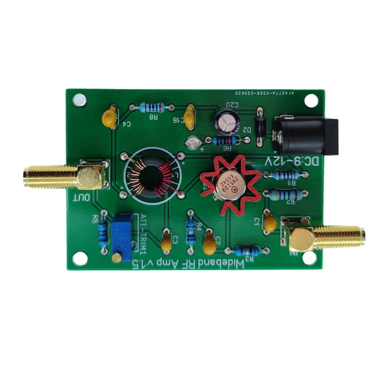 Evrensel Geniş Bant RF Amplifikatör RF AMP 1M-500MHz, 2 * SMA Dişi ile
