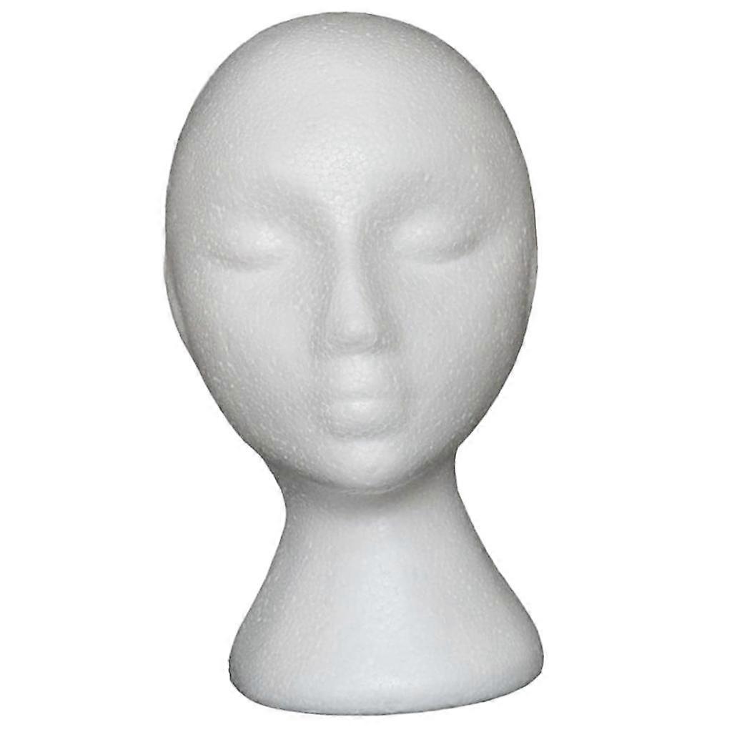 Mousse Tête Chapeau Présentoir Rack Holder Blanc