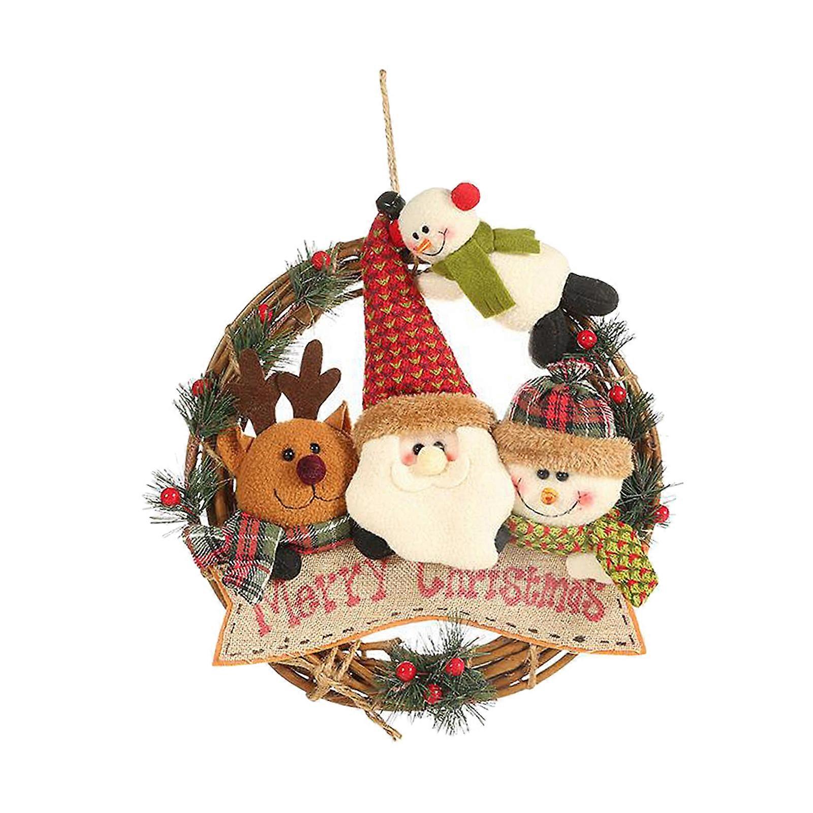 サンタの雪だるまペンダントnavidad cHRistmasツリースタイル1