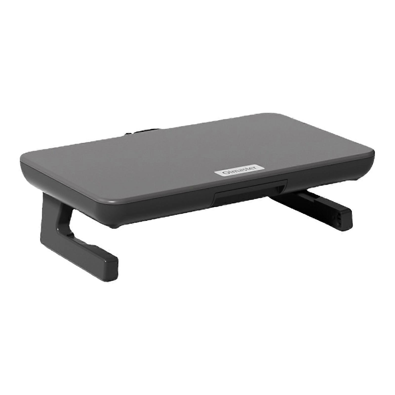 Monitor Riser with Foldable Legs Computer Laptop Riser Shelf Space Saving