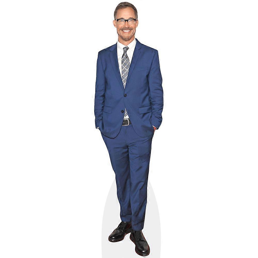 Tom Cavanagh (Blue Suit) Cardboard Cutout (lifesize OR mini size). Standee. Stand Up.
