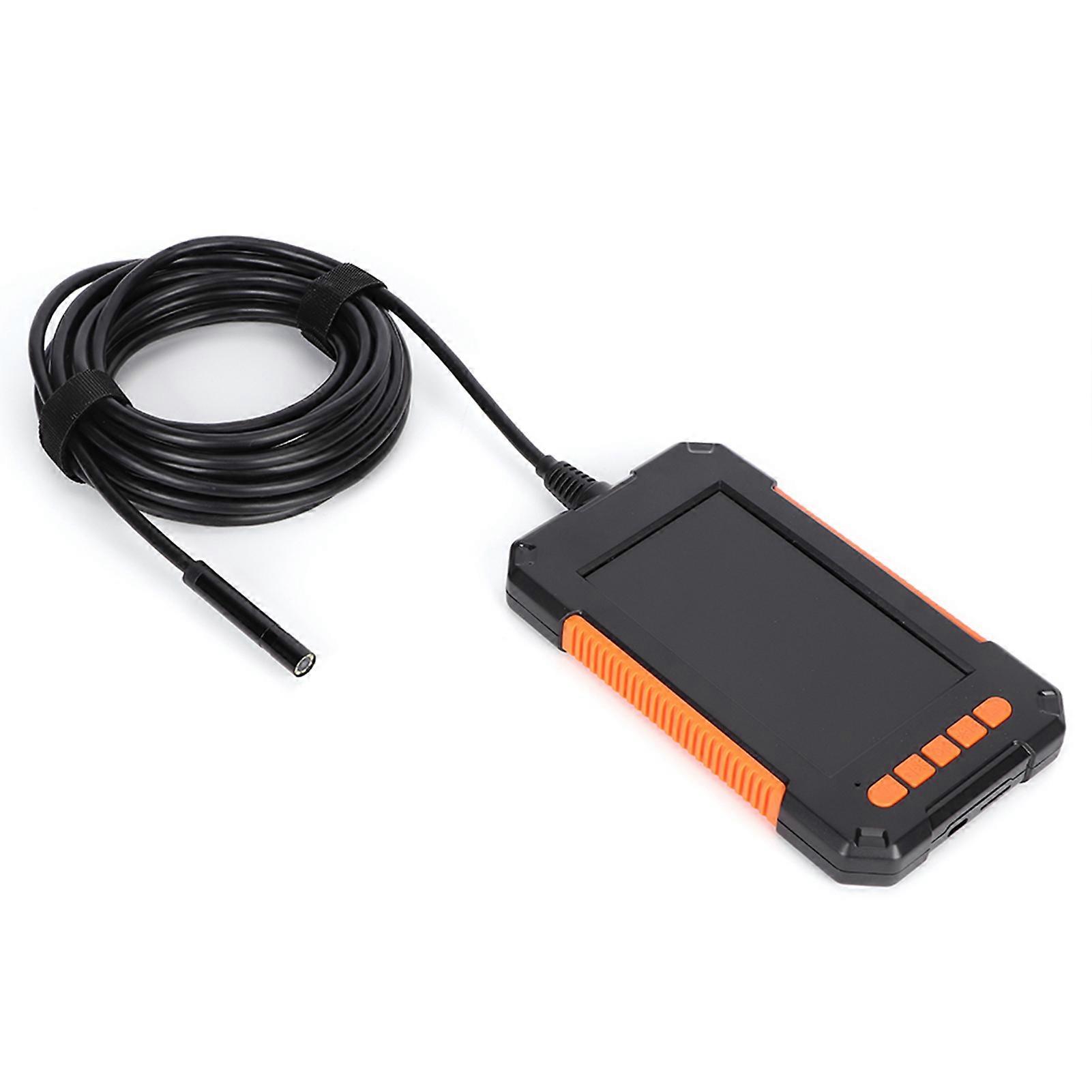 4.3in LCD 1080P Handheld Endoscope 8mm IP67 Waterproof Borescope
