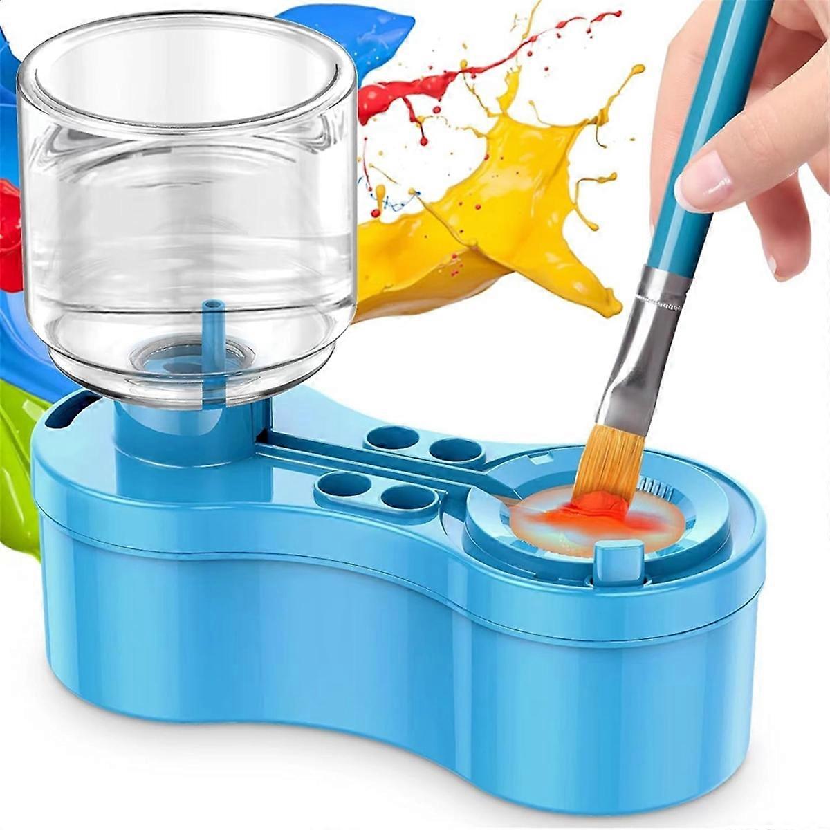Paint Brush Cleaner Paint Brush Set with Drain and Brush Holder