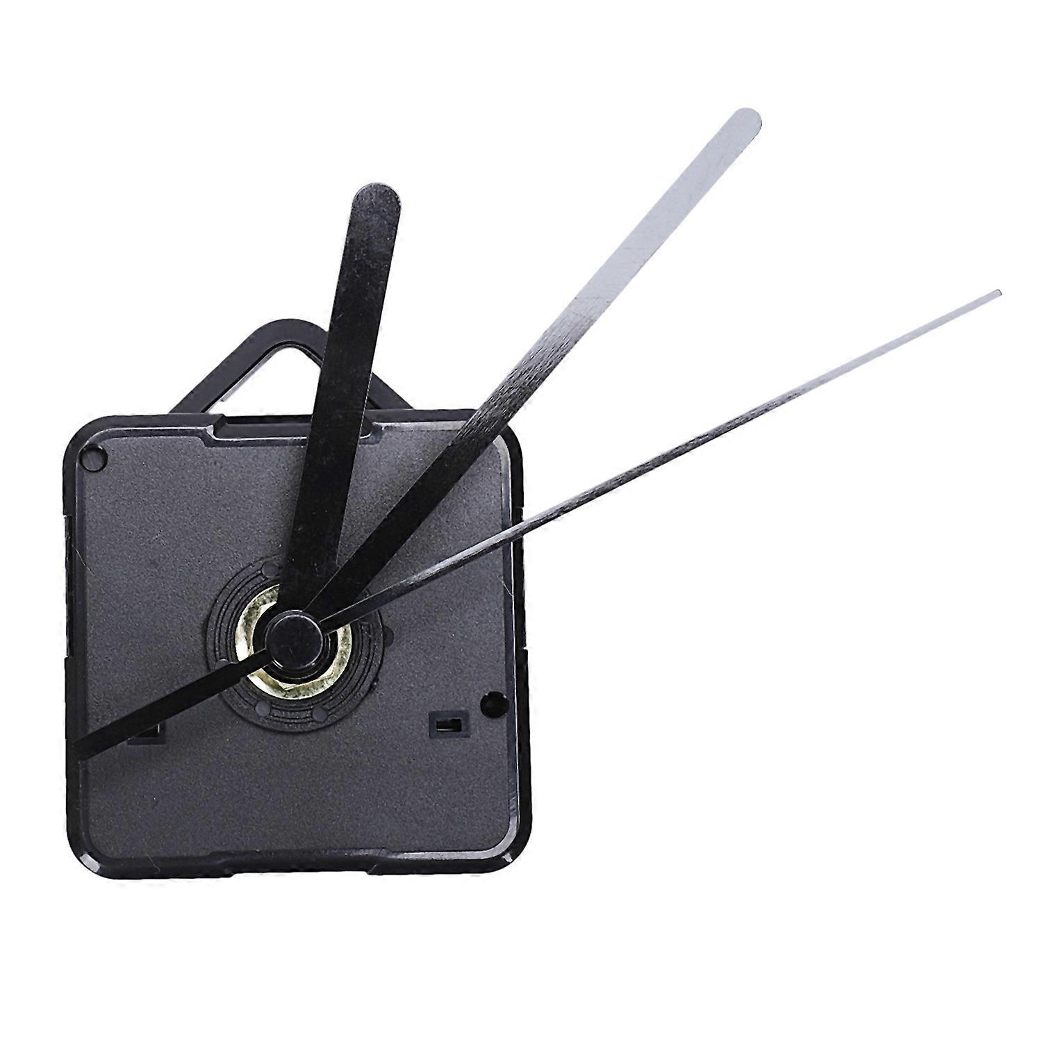 1 Pack Diy Clock Motor With Hands & Fittings Kit(Black)
