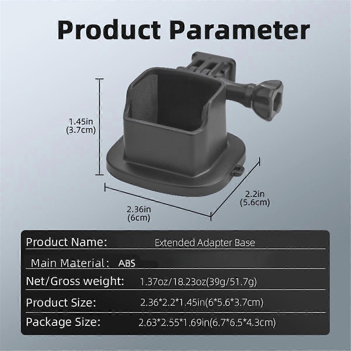 Camera Adapter Mount for 3,Style B