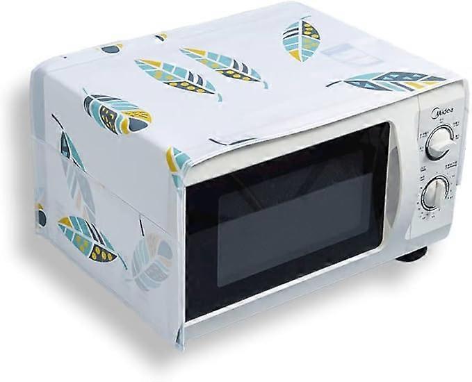 Nordic Feather-pattern Microwave Protector Waterproof Dust Cover