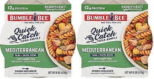 Bumble Bee Quick Catch Tuna & Pasta Bowl Mediterranean 2 Pack
