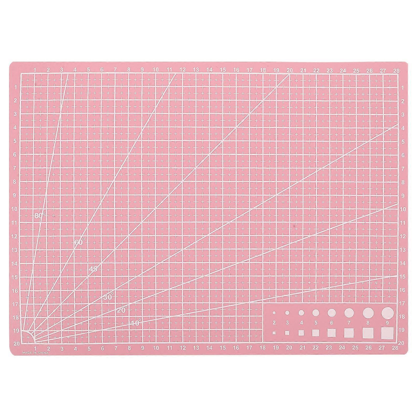 DIY Art Cutting Mat Χαρακτική Ξύλο κοπής Στρώμα κοπής Πλαστικό χαλάκι χαρακτικής Χαλάκι κοπής Χαλάκι κοπής (A4)