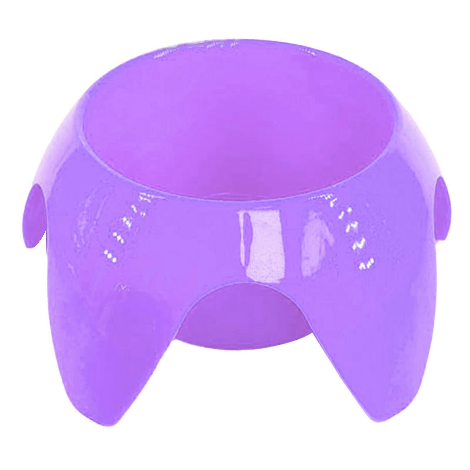 Plastic Multifunctional Purple Beach Cup Holder for Drinks & Snacks