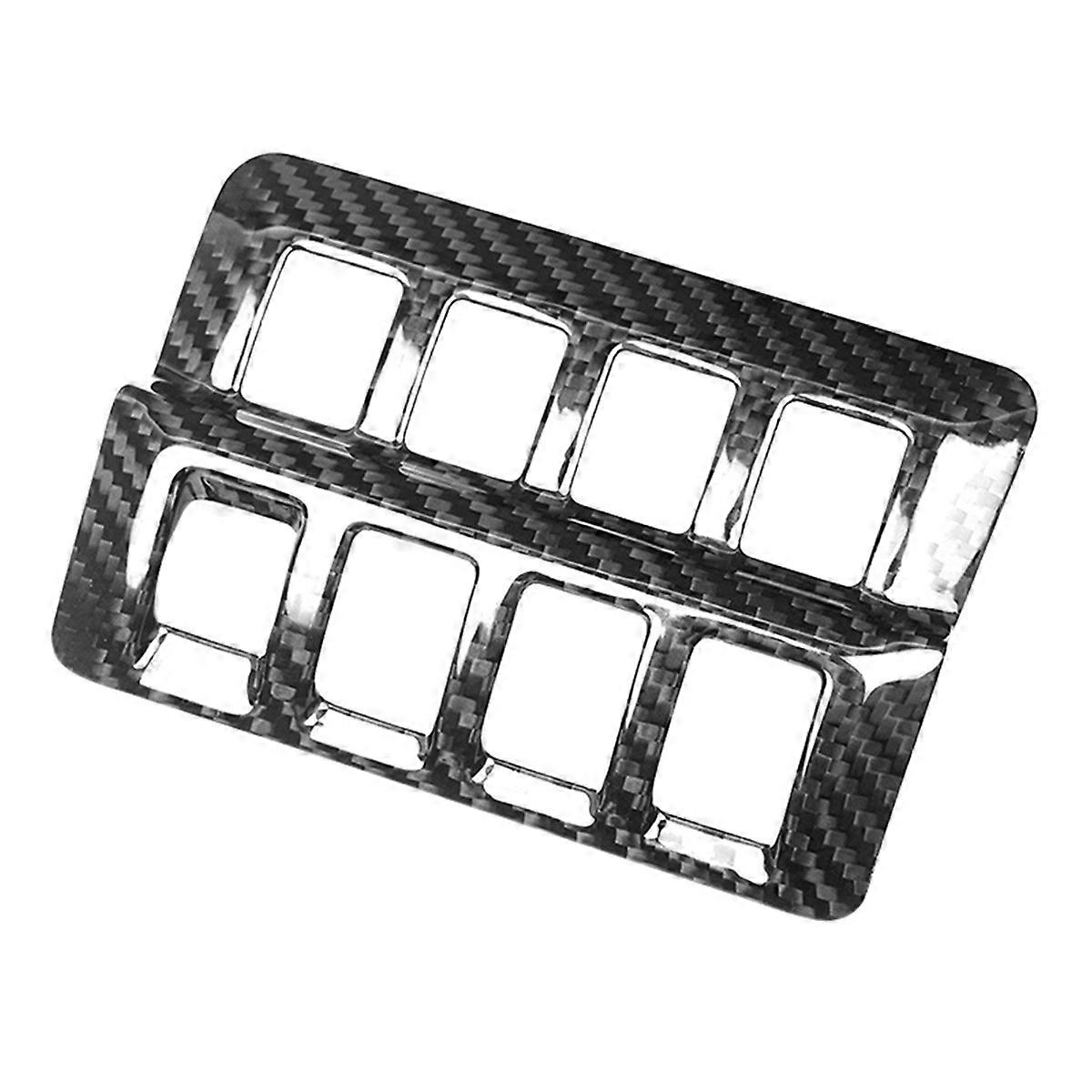 For Subaru WRX 2022+ Carbon Fiber Car Head Light Lamp Switch Button Panel Cover Trim Interior Access