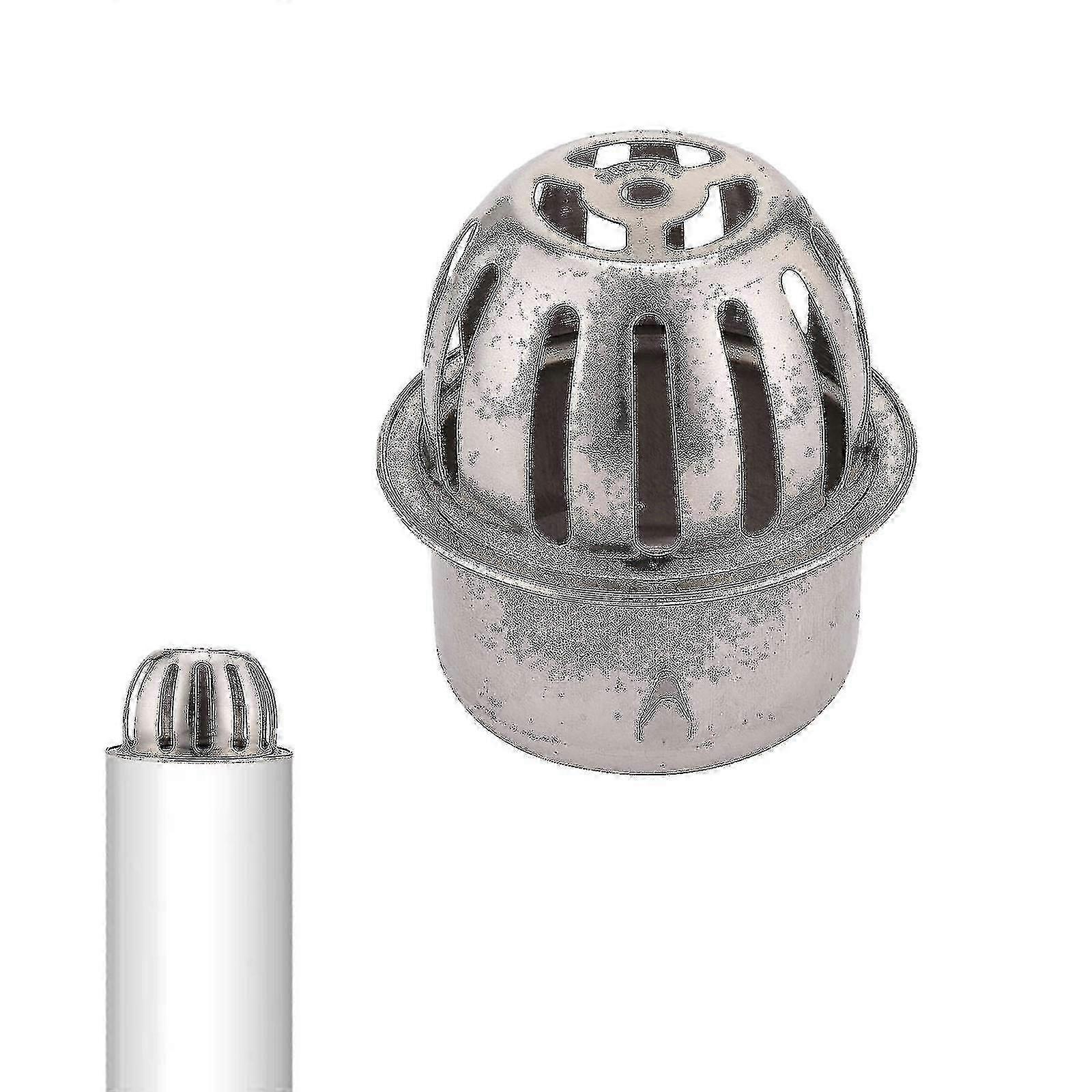 Stainless Steel Downpipe Leaf Guard - Gutter Protection & Roof Pipe Filter