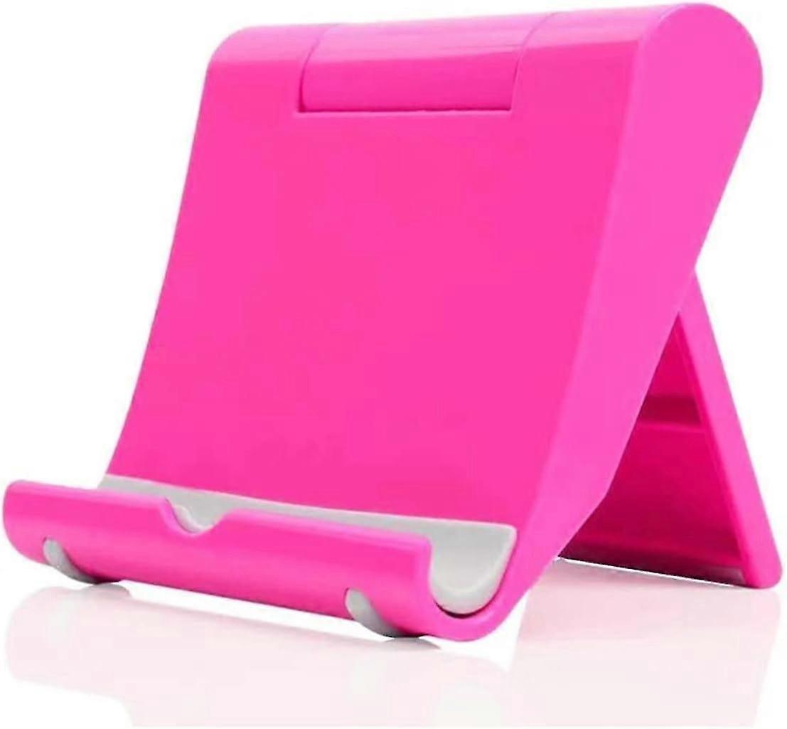 Cell Phone Stand for Desk, Foldable Cell Phone Holder Mobile Phone Dock Multi-Angle Universal Adjustable Tablet Holder Compatible with Most Cell Phone