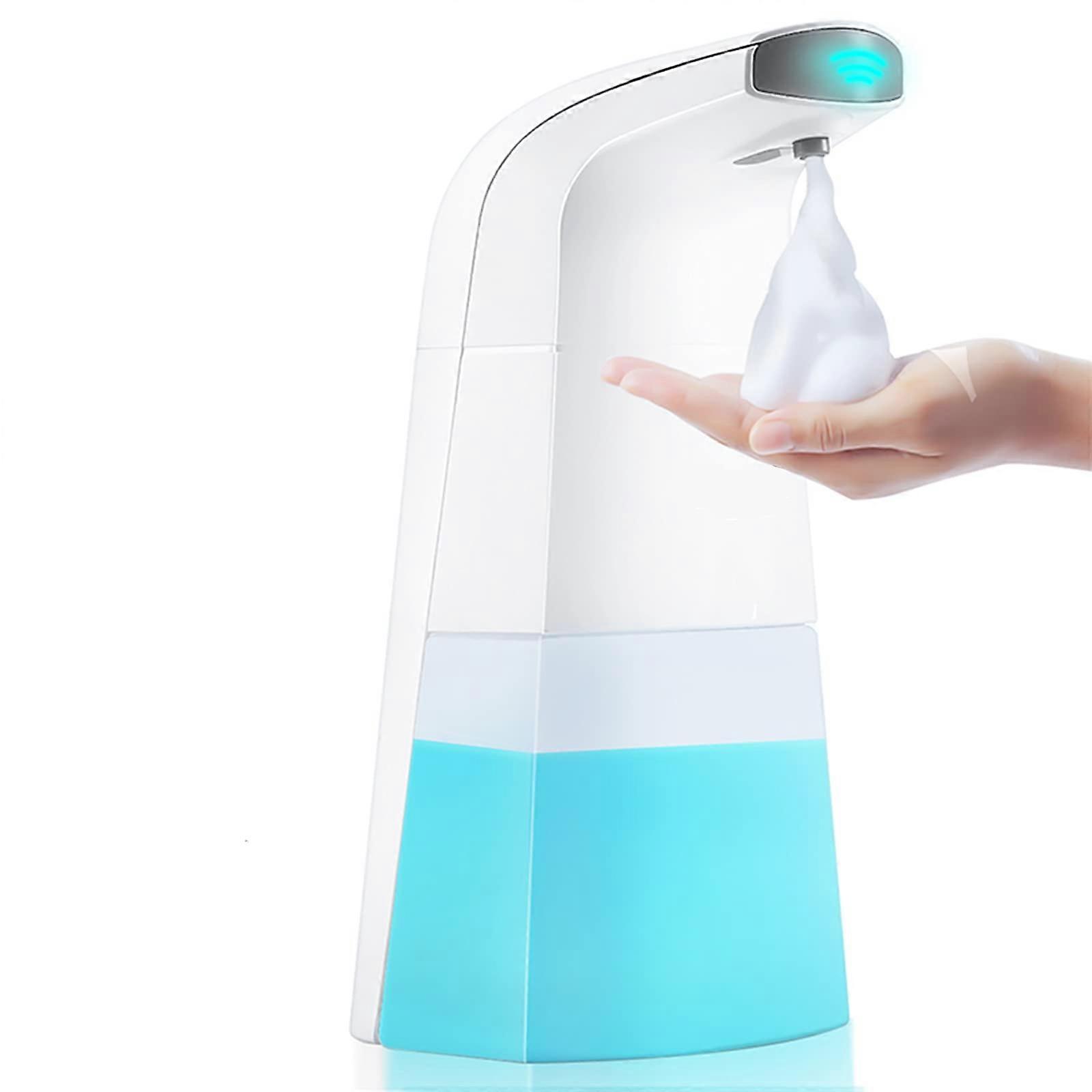 Automatic Soap Dispenser Touchless Foaming Pump 310ml Battery Operated Infrared Sensor for Foam Soap & Detergent White