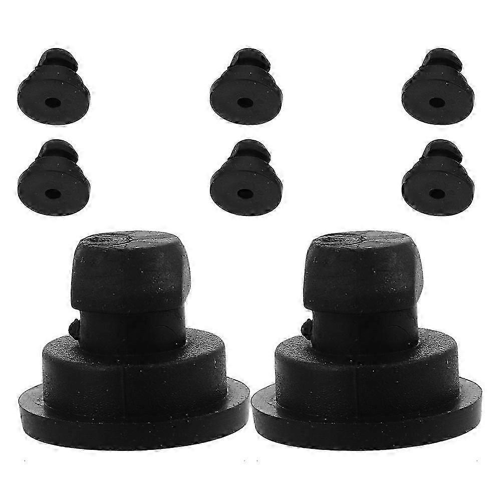 8pcs Rubber Feet for Cookers and Slow Cookers, Non-Slip Cooker Accessories for Pot Stabilization Universal Cooker Leg Replacements for Kitchen Applian