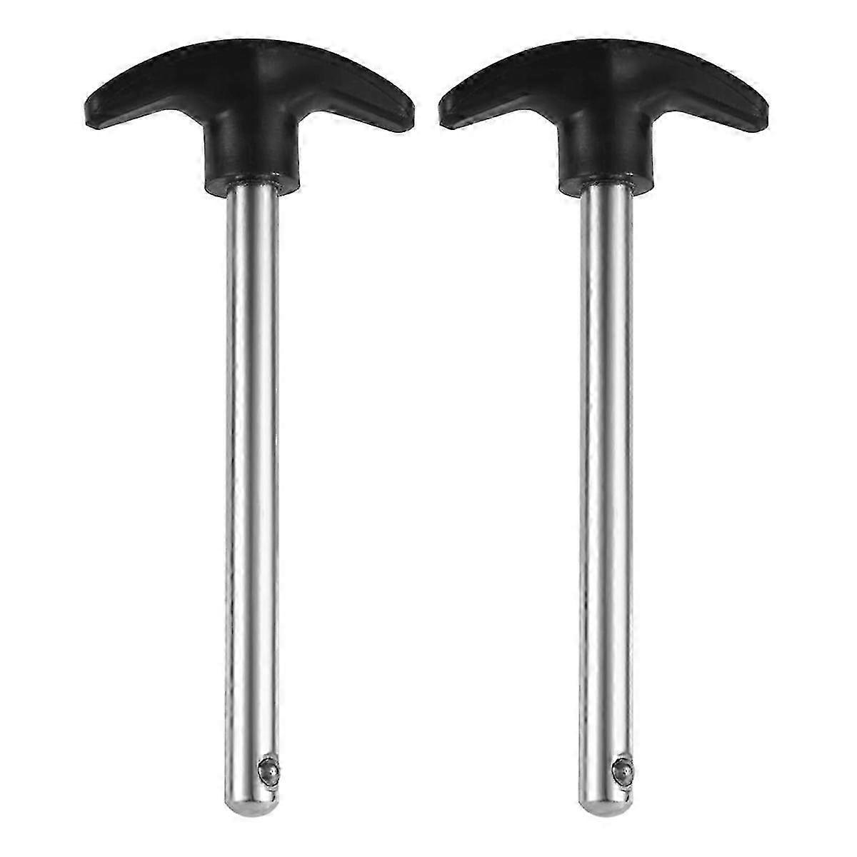 2pcs Weight Stack Pin, Tensile 3/8 Inch Diameter Locking Space Weight Lifting Machine Pins Weight Stack Replacement Pin