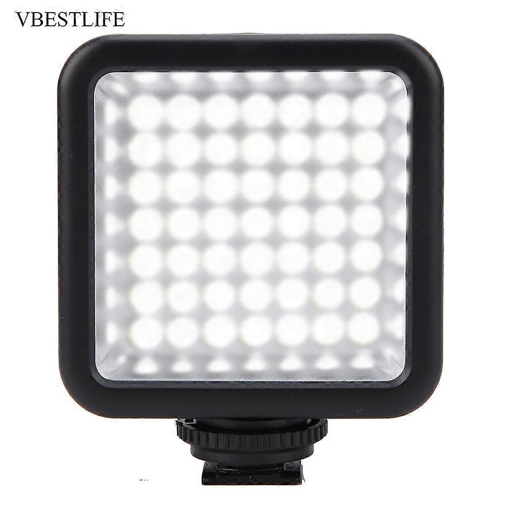 VBESTLIFE W49 Mini Portable Dimmable LED Video Light Panel On Camera Fill Light