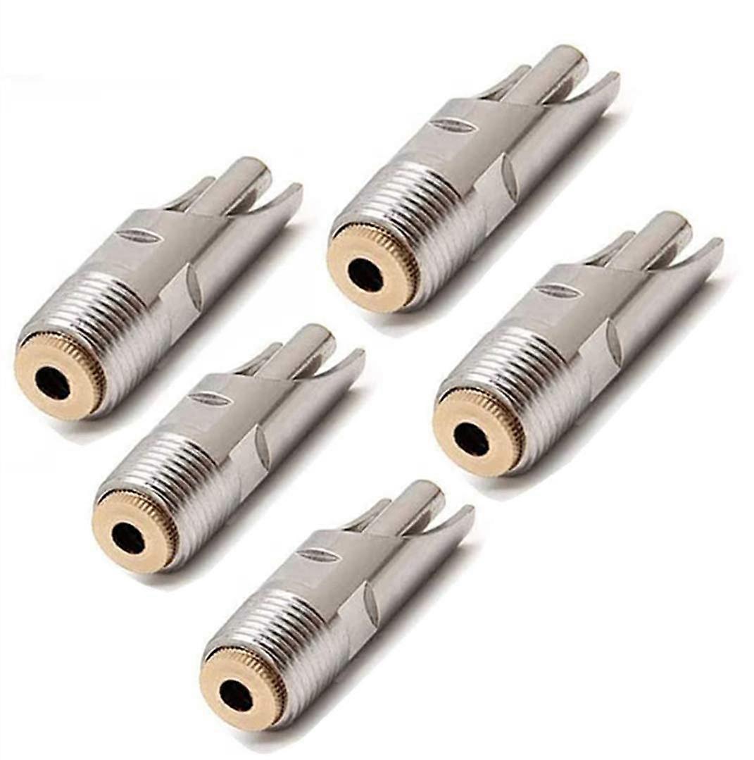 Stainless Steel Automatic Pig Breast Watering System, NPT 1/2 Inch, Nutritional Watering for Pigs (5 Pack)