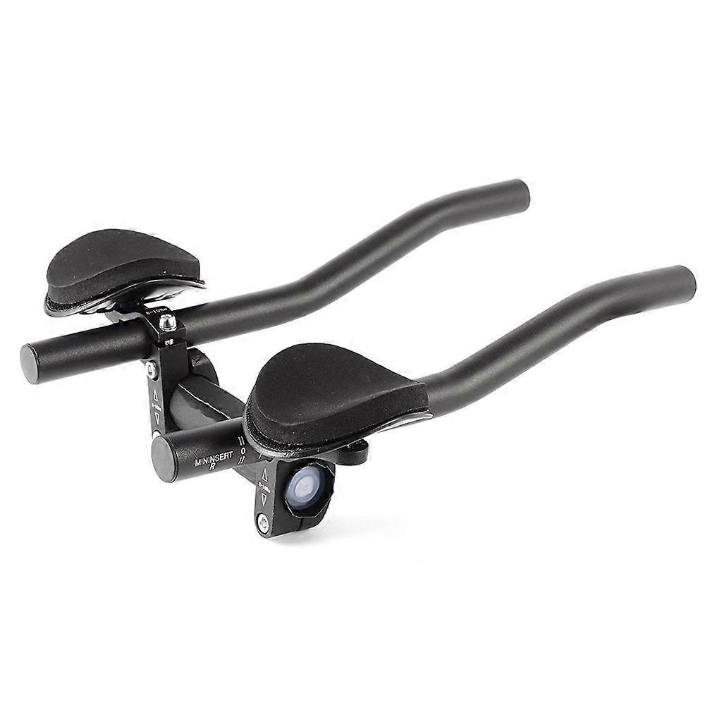 Mountain Bike Road Bicycle Aluminum Alloy Aero TT Handlebar Clip-On Triathlon Time Trial Rest Bar for Improved Performance