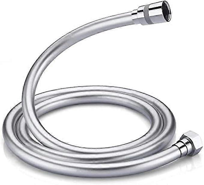 COMPLENTO-G852 Universal Shower Hose (G1/2 Inch, 1.5 M), Anti-Twist and Anti-Kink Shower Hose, PVC/White
