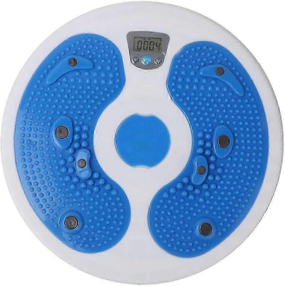 フィットネス、減量、コアマッスルトーニングのためのカロリーカウンター付き電子ウエストツイスタープレート