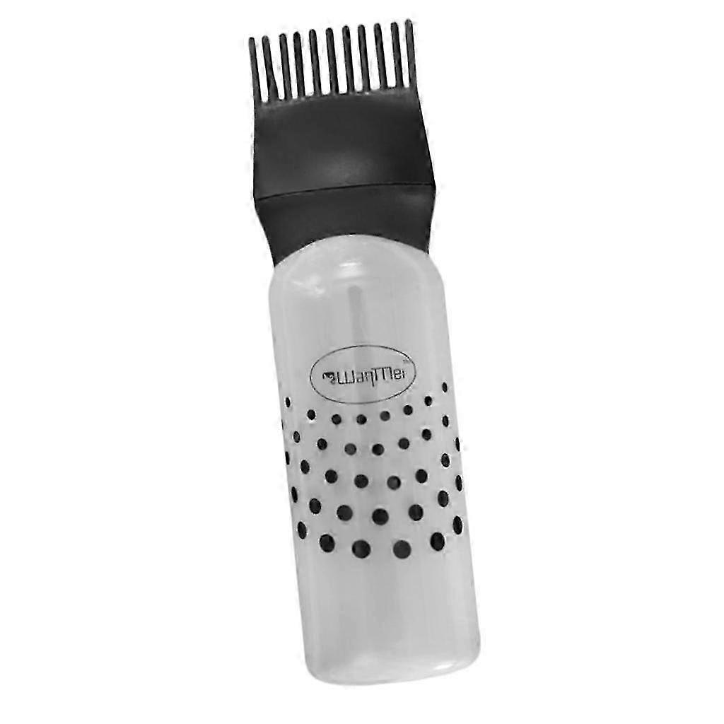 120ml Empty Refillable Applicator Bottle for Hair Color, Cosmetics & DIY Liquids with Precision Tip Dispenser