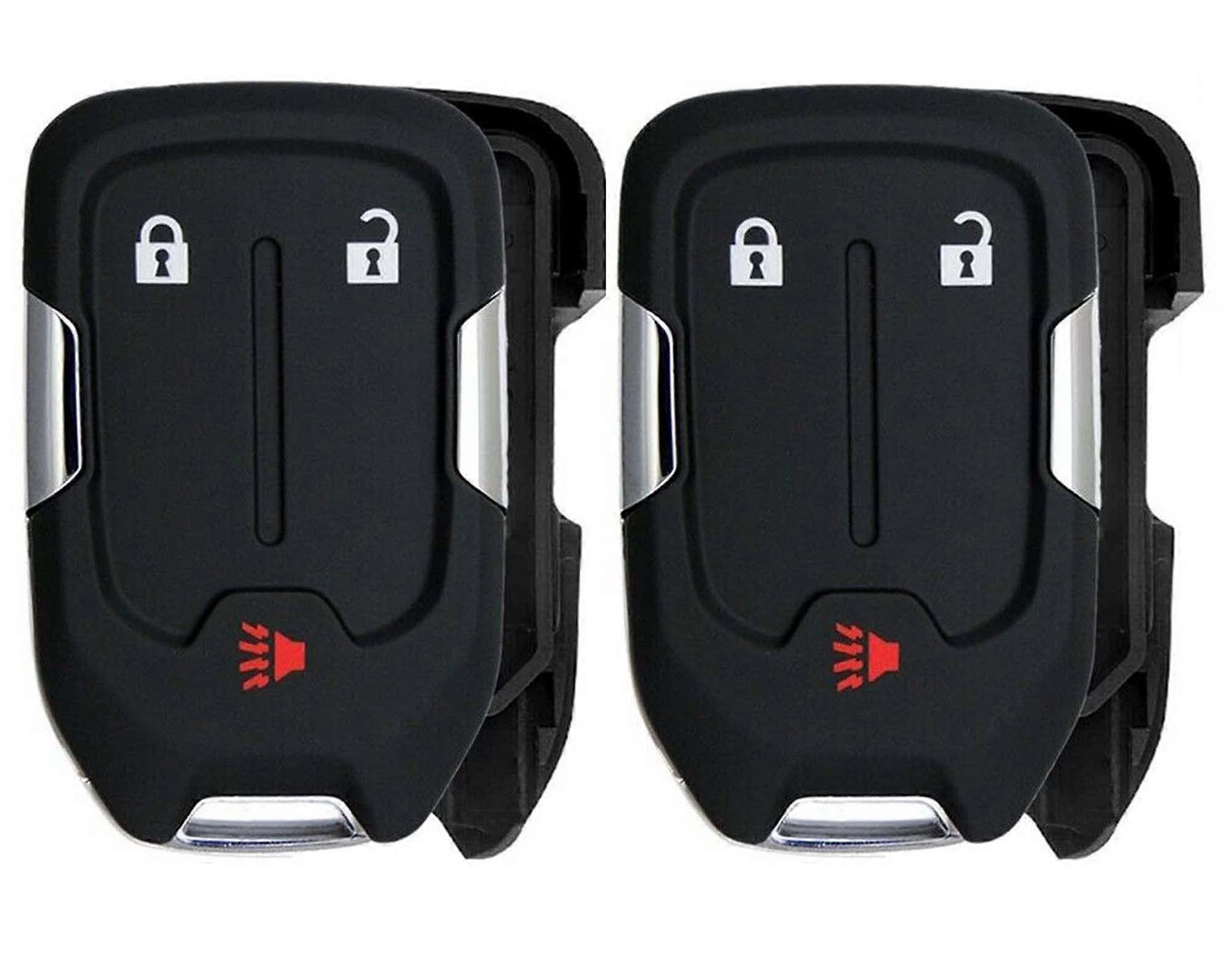 2X Replacement Proximity Key Fob Shell / CASE Compatible with Fit for Select GMC Terrain Acadia (No Electronics or Chip Inside)