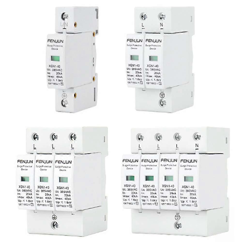 Surge protector, 1 piece 220v 1p/20ka low voltage surge protector surge protector
